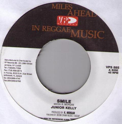

7inch Record JUNIOR KELLY - Smile VPS8853 VP Records US Reggae, Ska & Dub Used