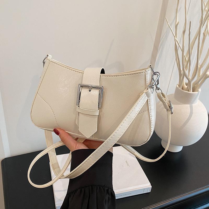 French Retro Niche Design Underarm Bag Commuter Versatile Shoulder Bag 2025 Spring New Ins Women's Bag