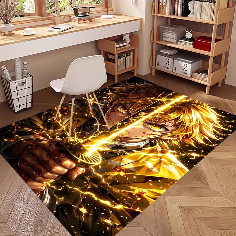Dämonenjäger Druck Teppich, Waschbarer Boden Teppich, Für Eingangsbereich Wohnheim Waschküche Büro Arbeitszimmer, Heimdeko Geburtstag Weihnachtsgeschenk