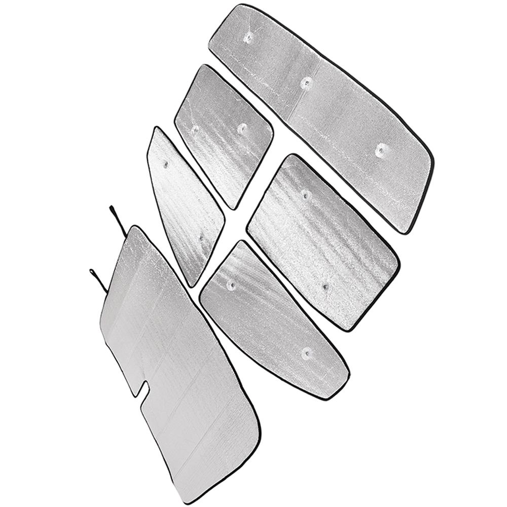 For Ford Ranger 2015-2024 Car Window Sunshade Visors Full Set UV Block Cover 6pcs