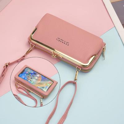 Fashionable Large Capacity Crossbody Phone Bag & Women's Wallet - Horizontal Coin Purse & Small Clutch Handbag 2026