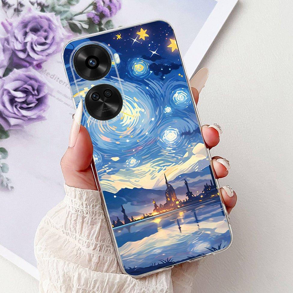 For Huawei Nova 11 SE BON-AL00 Case For Huawei Nova 12 SE Cover BNE-LX1 Luxury Butterfly Love Fashion Flowers Cool Lion Painted