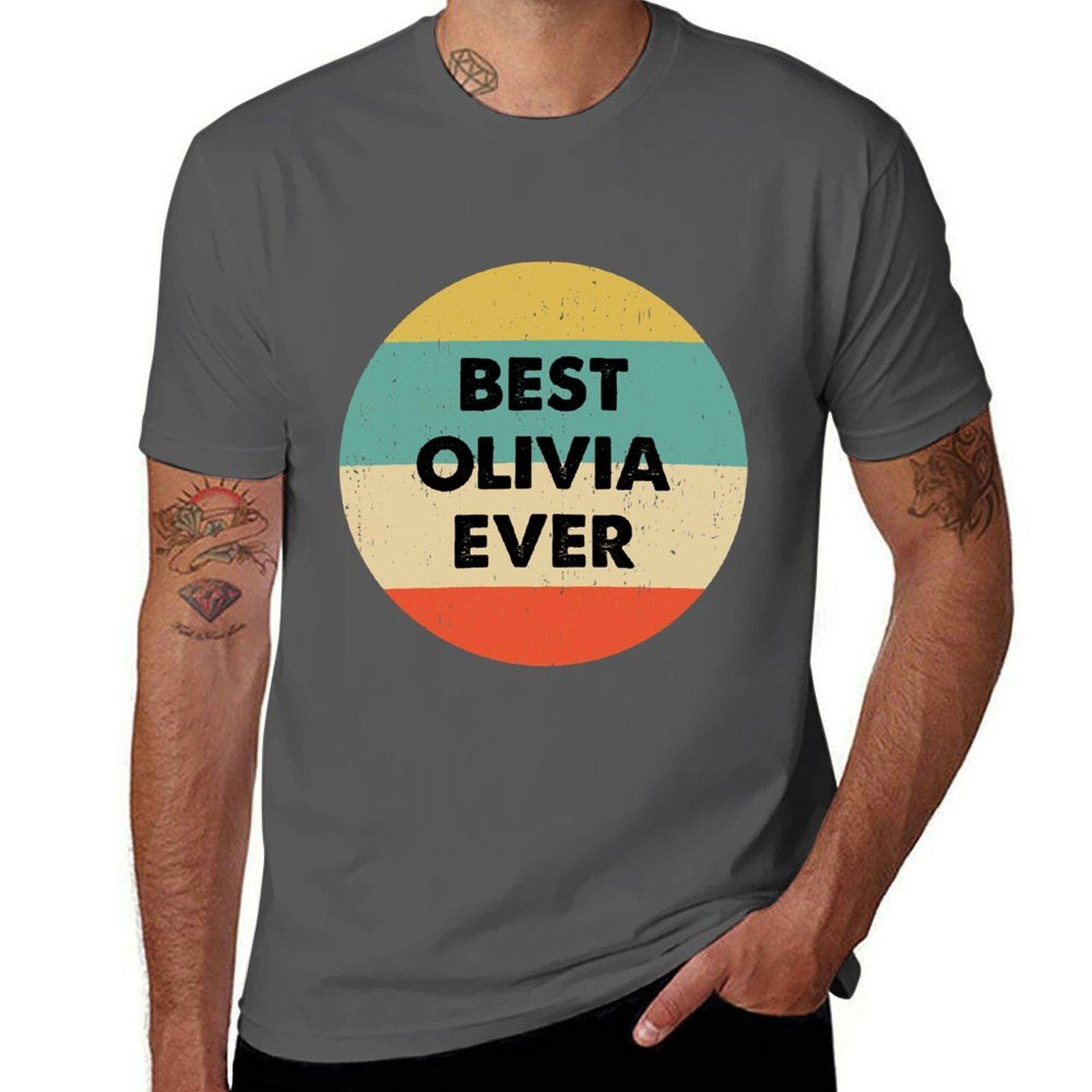 

Best Olivia Ever T-Shirt man t shirt designer essential t shirt T-Shirt 4XL