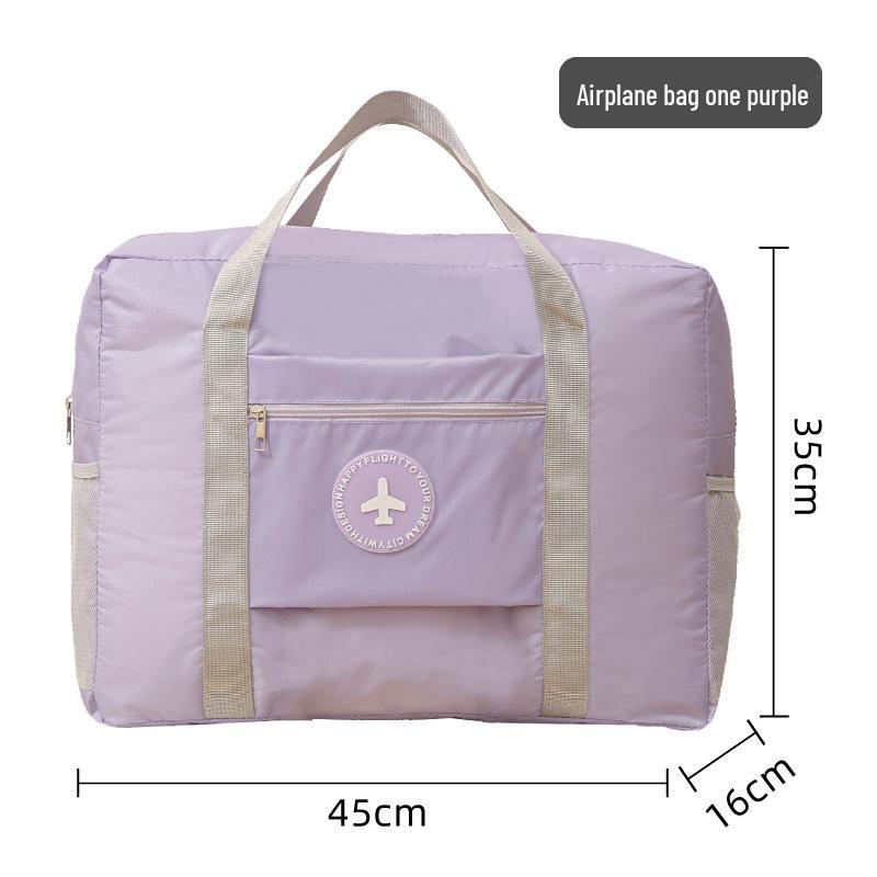 Waterproof Large Capacity Travel Bag: Trolley-Attachable & Hand-Carry