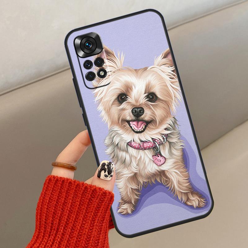 Yorkshire Terrier Dog Case For Xiaomi Redmi Note 14 13 12 11 10 15 Pro Plus Cover For Redmi 15 15C 12C 10C 13C 14C