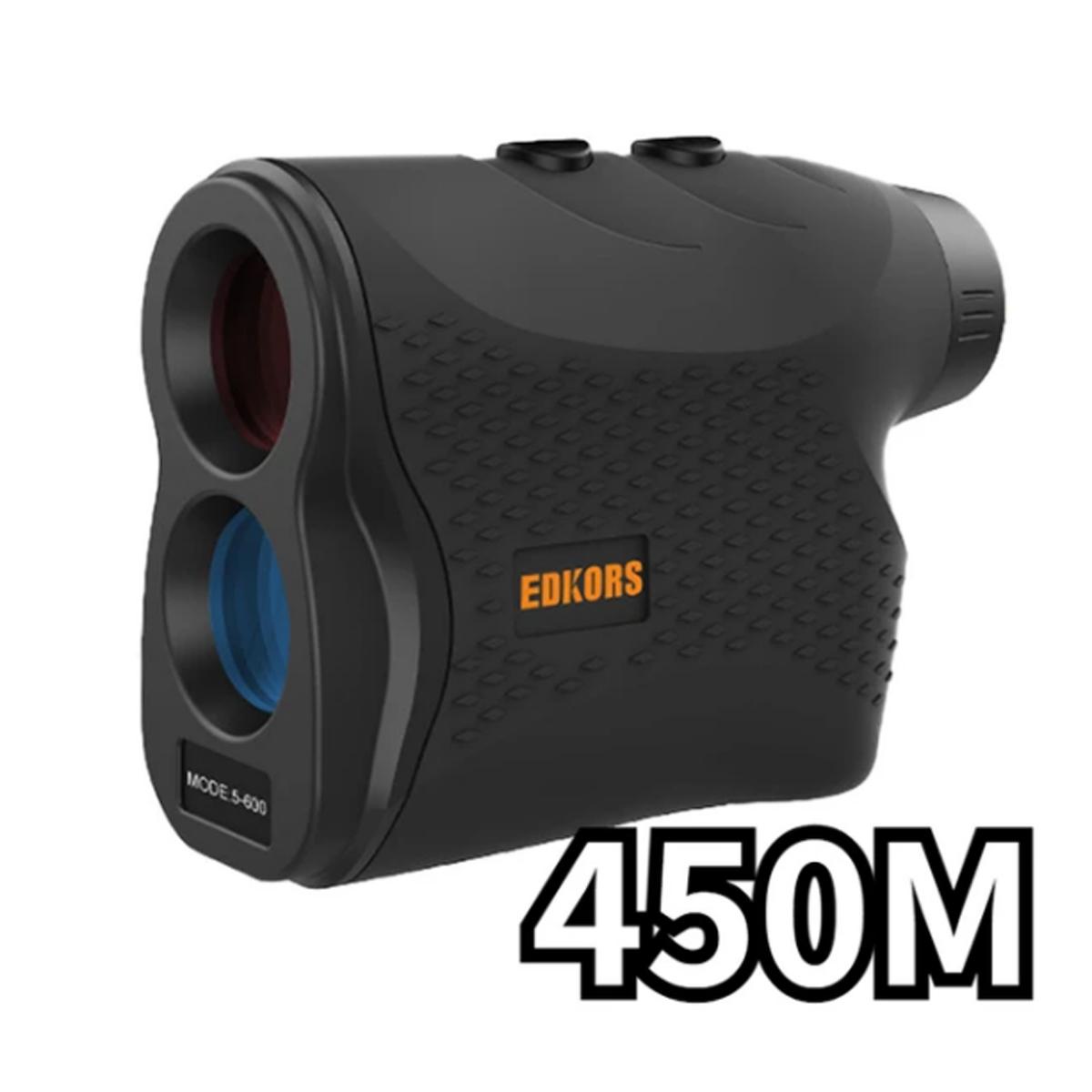 

450 м HD лазерный дальномер для гольфа, охоты, дальномера, телескопа для измерения расстояния с высокоточной фиксацией флагштока