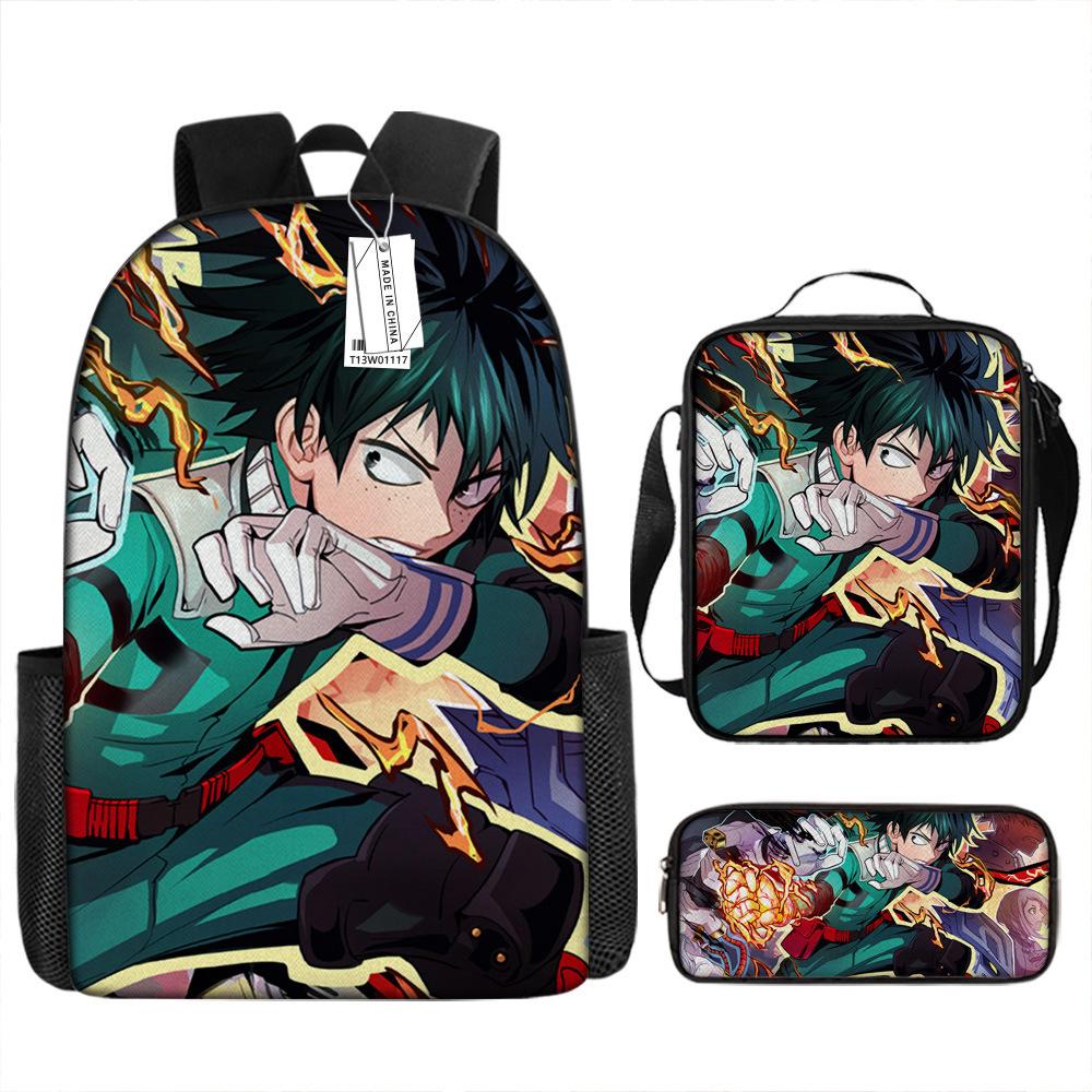 My Hero Academia MyHeroAcademia Student School Bag Burden Reduction Spine Protection Backpack Backpack Lightweight Spine Protection