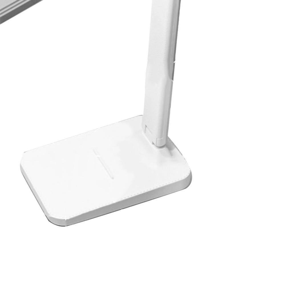 2 Heads Desk Lamp 3 Colors Stepless Dimmable Flexible Touch Study Desk Lamp for Bedroom Dorm Rechargeable Version