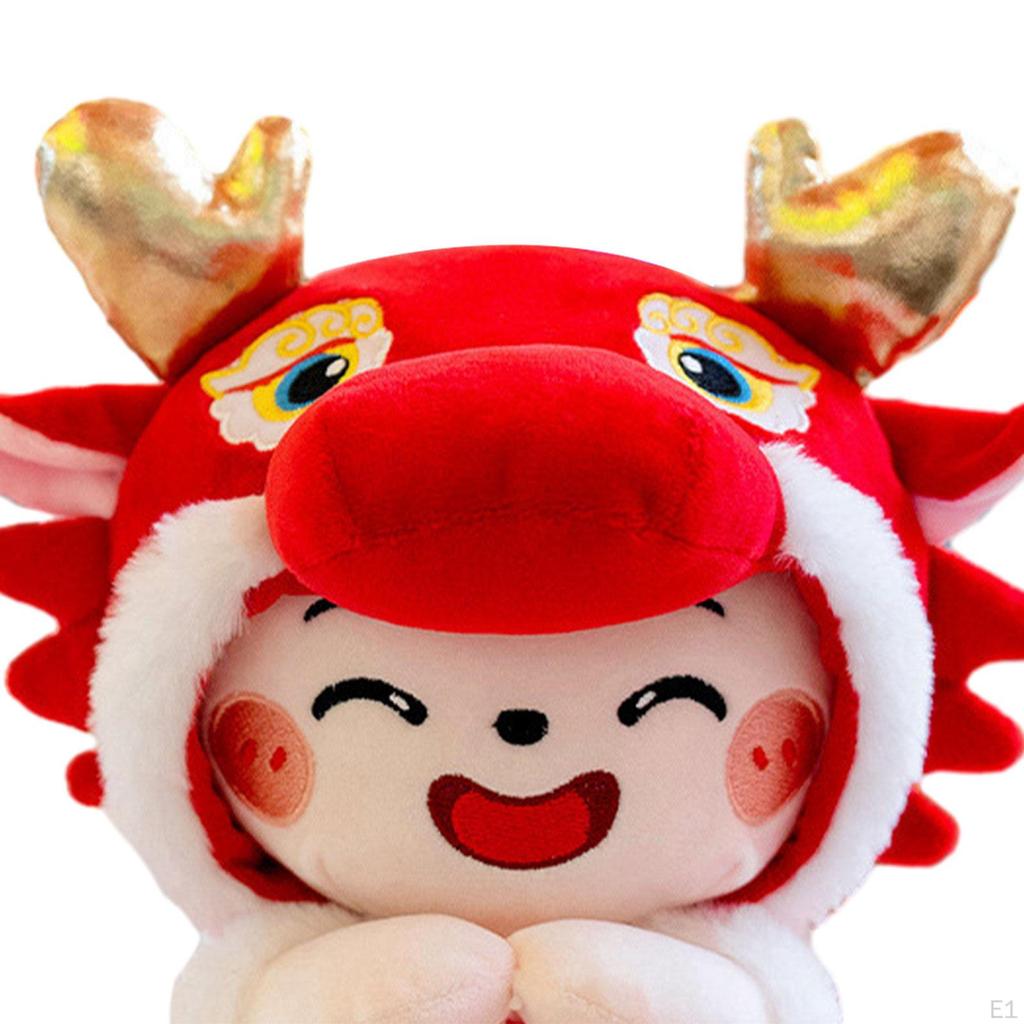 Chinese Year Dragon Plush Doll,Spring Festival Doll Toy