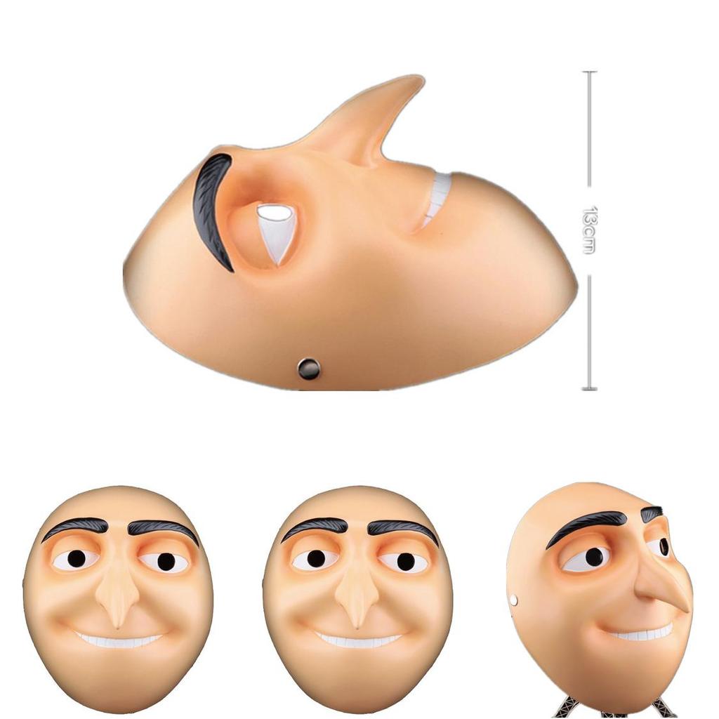 Unique Gru Mask For Halloween Parties And Cosplay Events Perfect For Costume Fun