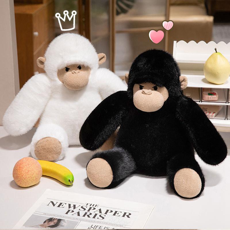 King Kong Gorilla Plush  Stuffed Doll Pillow Companion Gift Animal Cute Toy