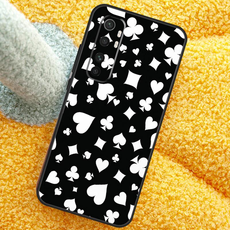 CASINO PLAYING CARDS Case For Xiaomi 15T 14T 13T 14 15 Ultra 17 Pro Max Cover For POCO F8 F7 F5 F6 X5 X6 X7 Pro