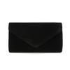 Red Color Women Evening Bags Cover Envelope Design Party Wedding Girl Handbags With Chan Shoulder Clutch Velvet Fashion Purse