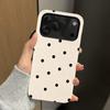 Fashion Polka Dot Pattern 2-in-1 Phone Case Suitable for iPhone 17 16 15 14 13 12 11 Pro/Max/Plus Anti Drop and Shockproof