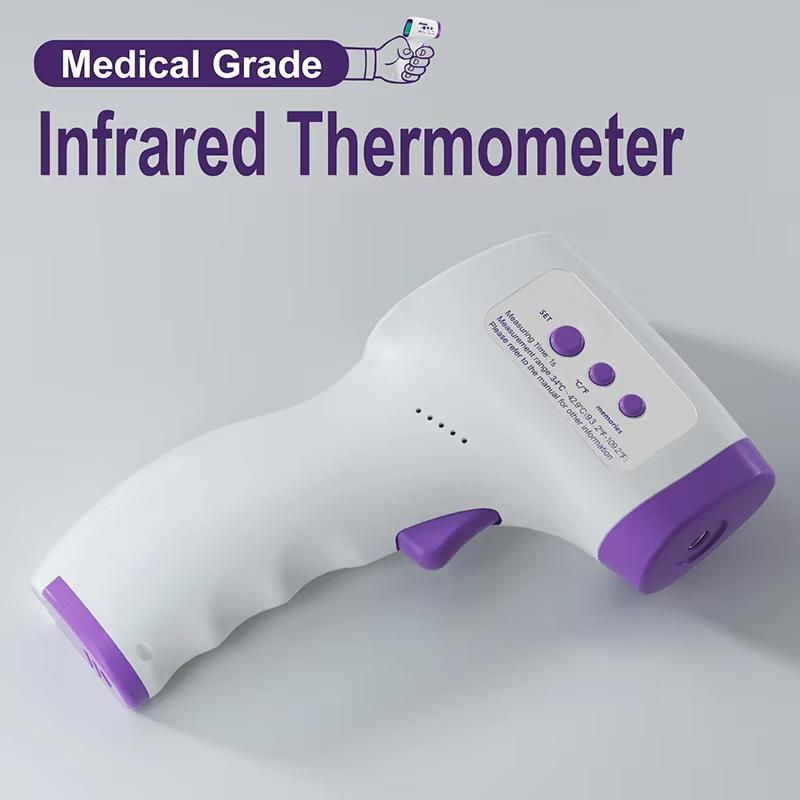 Fever Thermometer Non-contact Medical Forehead Body Temperature Meter Digital Infrared Degrees Measure Monitor LED