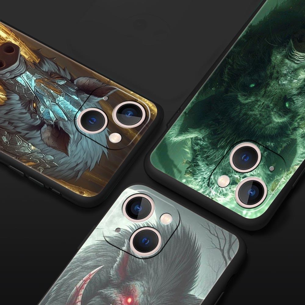 Etui na telefon z dzikiem dla iPhone 17 16 15 14 13 12 Pro Max 11 Pro Max 17 AIR Plus Odporne na wstrząsy Miękkie etui TPU Fundas Capa Torba