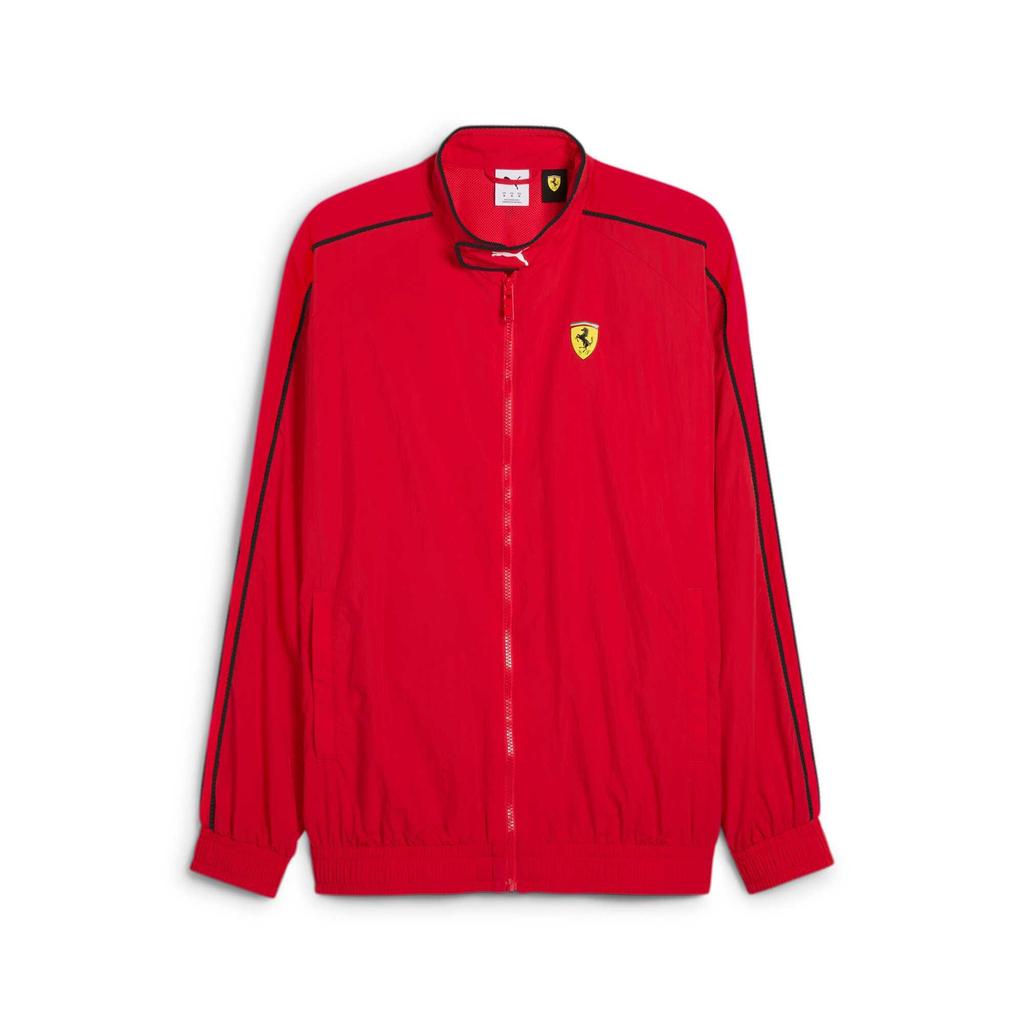 Puma Casual Comfortable Loose Long Sleeve Racing American Vintage Jacket Men Jacket Red 630215-02