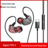 Digital In-Ear Wired Earbuds with USB-C & 3.5mm for Mobile, PC, Gaming & Sports