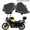 2pcs Motorcycle Frame Crash Bars Waterproof Bag for DL650 DL1000 Repair Tool Placement Bags Dustproof Tool Pouch Black