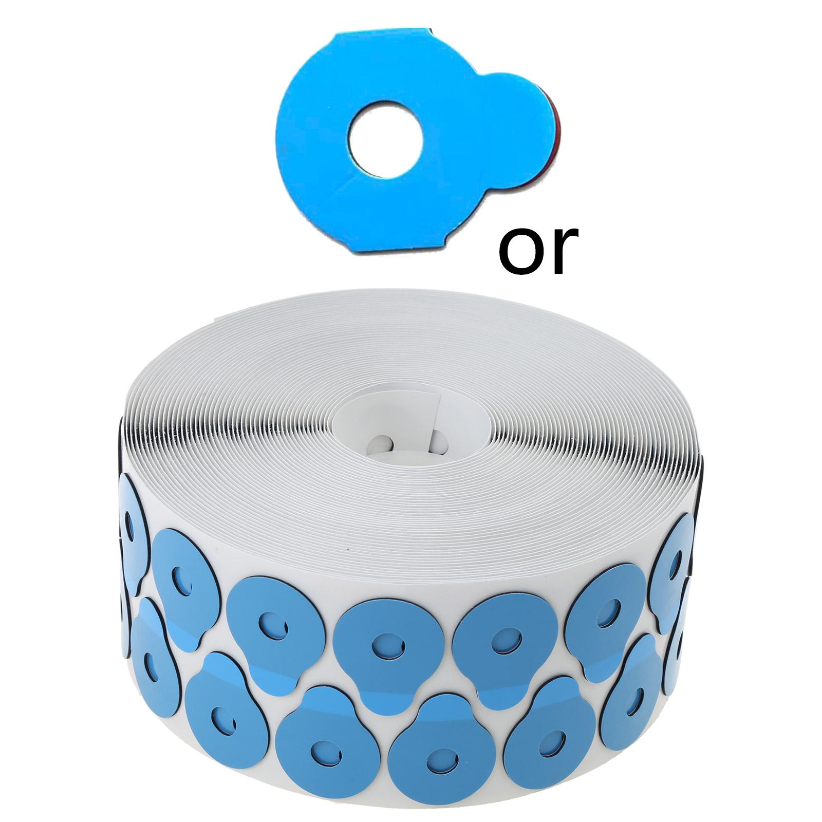 

1 Roll/1000pcs Optical Eyeglasses Lens Anti-Slip Blocking Pads Sticker Tape for Polishing Lens Edger Accessory D