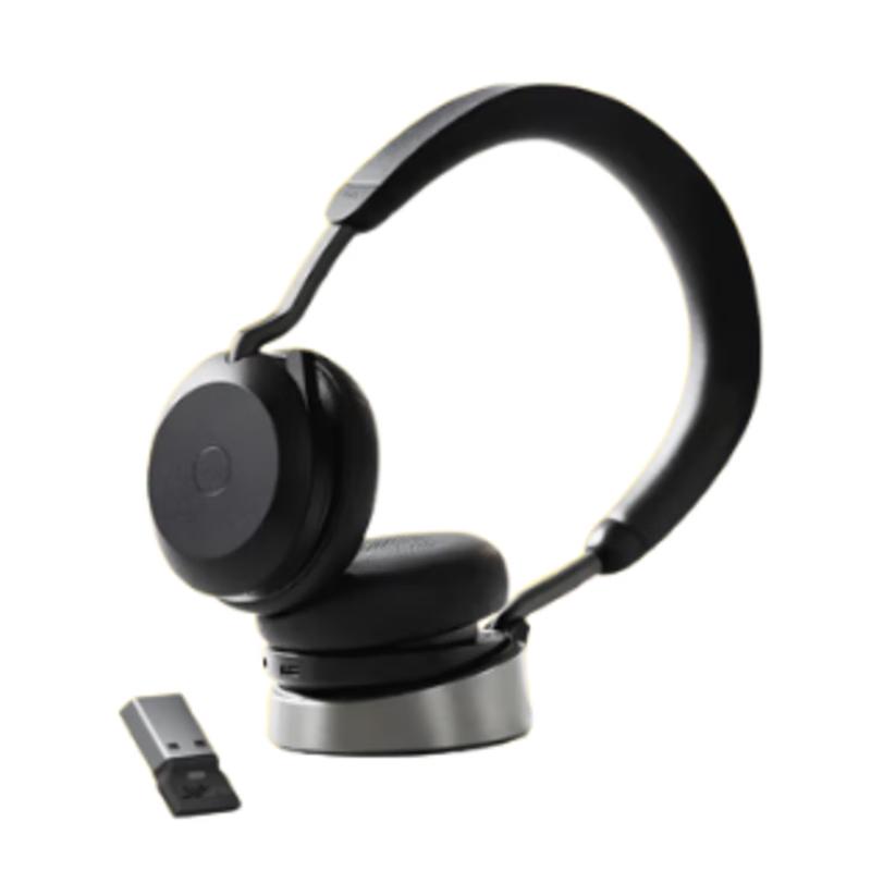 

Jabra Evolve2 75 UC Noise-Cancelling Headset with Charging Stand