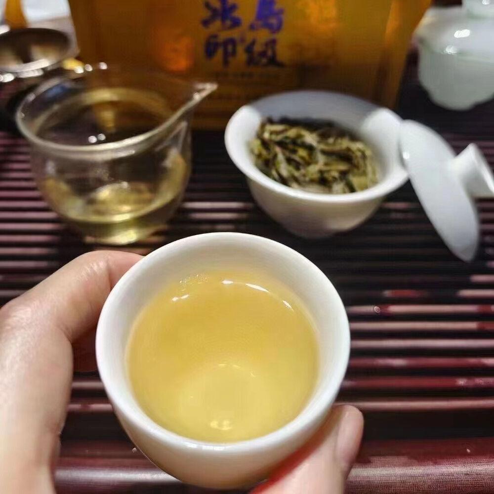 357g Yunnan Roher Pu-erh Teekuchen 2023 Bingdao Sheng Pu'er Tee Nagelneu Puerh Tee