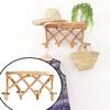 Door Wall Clothes Hanger Rattan Hook Key Storage Hanger Rack Organizer Coat Hat Hooks Towel Handbag Holder Kids Bedroom Closets