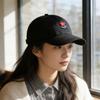 Solid Color Flower Baseball Cap Korean Style Sunshade Casquette Embroidered Peaked Hat  Women