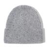 Classic Ribbed Knit Beanie-Unisex 100% Wool Hat for Autumn/Winter Business & Travel One Size Fits Most