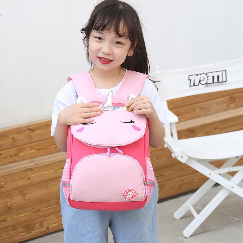 Children's schoolbag new cartoon unicorn backpack kindergarten baby cute little backpack