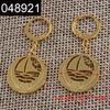 Anniyo Gold Color Earrings for Women Girls Kiribati Earring New Zealand Australia Jewelry Marshallese Micronesia  #048221