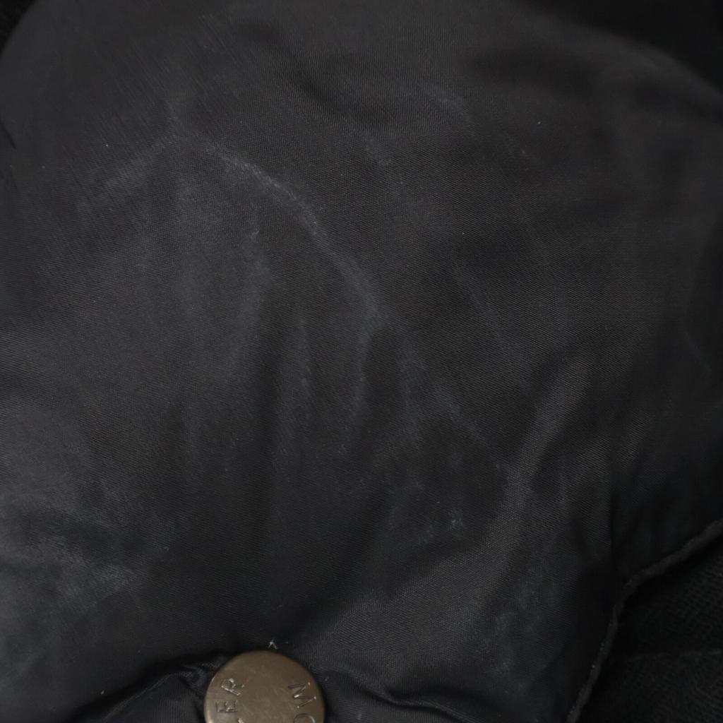 Moncler Im Inland autorisierte Montgenevre Daunenjacke Jacke 0 schwarzGebraucht