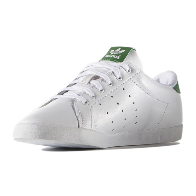 Adidas Originals Stan Smith Retro Casual Comfortable Slip-Resistant Lightweight Low-Top Sneakers Women Sneakers White Green M19536