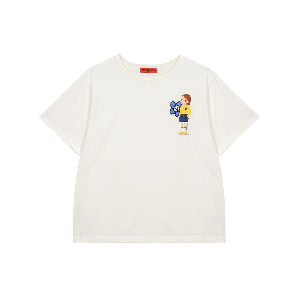 Yugsimwon Mini Smile T-Shirt F Lia