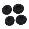 4PCS Replacement Earpads Velvet and Foam Headphone Ear Pads for YH100 ATH WS70 ATH WS99 ATH WS77 MDR V55 MDR V500DJ