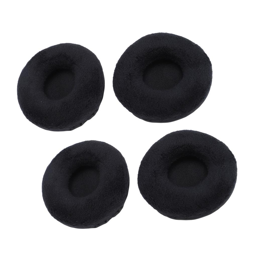 4PCS Replacement Earpads Velvet and Foam Headphone Ear Pads for YH100 ATH WS70 ATH WS99 ATH WS77 MDR V55 MDR V500DJ