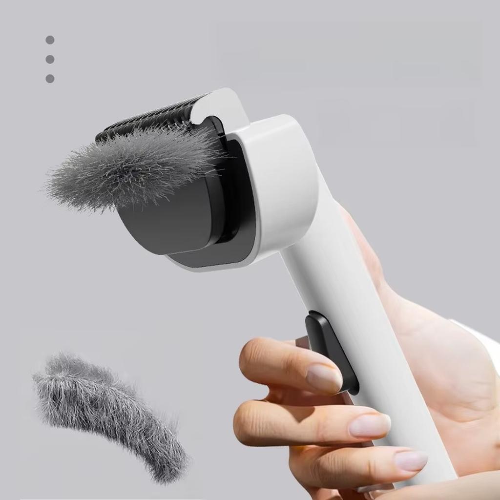 Self-Cleaning Pet Grooming Brush for Dogs Cats, Dematting & Deshedding Comb