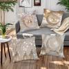 1/4pcs Ramadan Theme Pillowcases with Crescent and Lantern Designs Sofa cushion cover Islamic Muslim home decoration