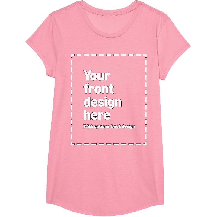 Custom Front & Back Print T-Shirt with Your Image for Men, Women and Kids by Modify by Amazon Merch On Demand