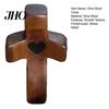 Portable Wooden Cross Olive Wood Pocket Smooth Texture Pocket-sized Stress Relief Spiritual Handcrafted Companion My Heart Encouragement Gift