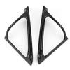2x Carbon Fiber Look Door Speaker A-Pillar Cover Trim For Honda Accord 2018-2022