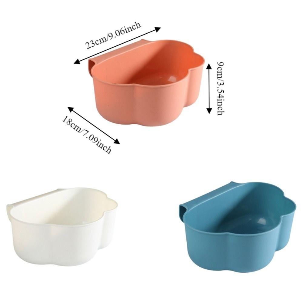 Space Saving Kitchen Hanging Trash Can Large Capacity Garbage Basin Creative Waste Bin  Bathroom