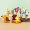 Pokemon Cartoon Ice Cream Pikachu Snorlax Psyduck Gengar Anime Figure Blind Box Toys Tabletop Ornaments