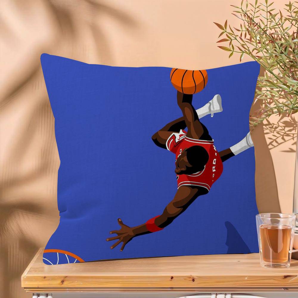 Nordic Colorful Sport Basketball Maple Design Cushion Cover Happy Autumn Harvest decor Holiday Decorati Pillow Cover