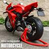 1/9 Maßstab Ducati Panigale V4S Offroad-Autocycle Legierung Diecast Großes Motorradmodell Sound Licht Sammlung Serie Dekoration Geschenkbox