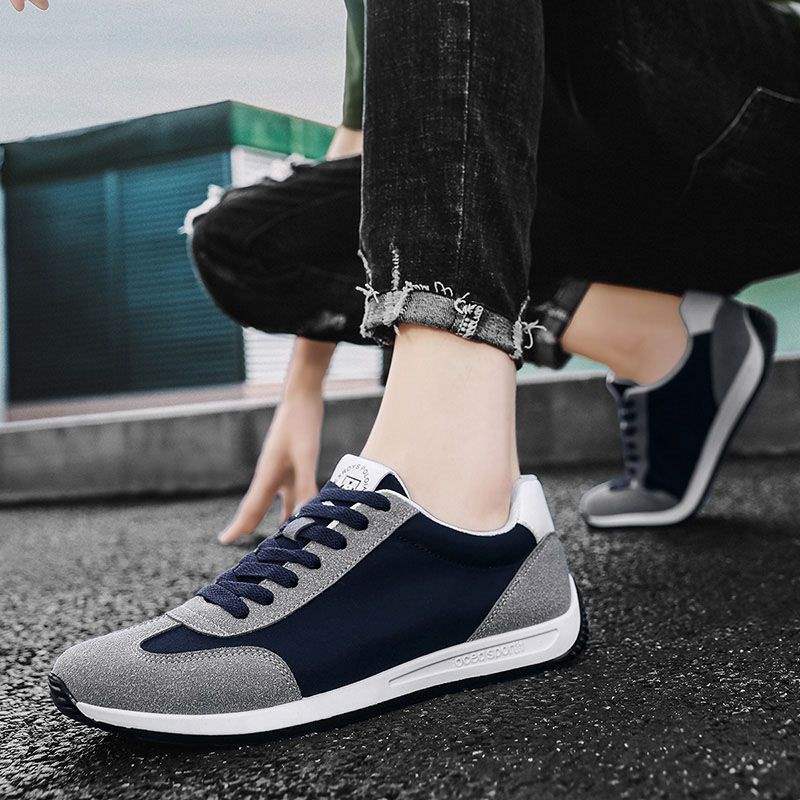 New Chinese Men's Shoes Forrest Gump Shoes 2025 New Breathable and Lightweight Sports Shoes Versatile Men's Soft-soled Sports and Leisure Shoes