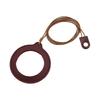 Leather Strap Magnifier with Leather Case Portable Reading Magnifier  Elderly