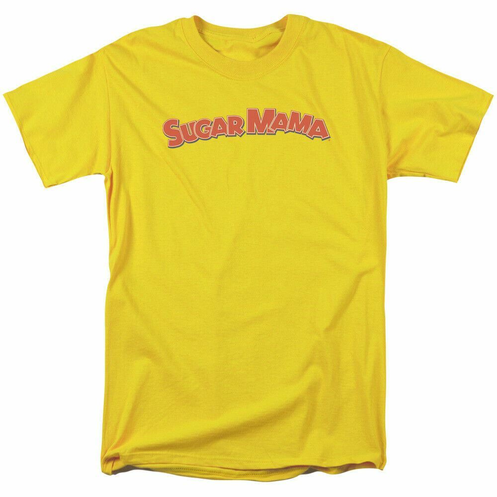 Sugar Mama Sugar Mama T Shirt Mens Licensed Chewy Caramel Candy Yellow S