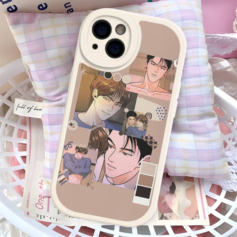 Limited Run Bl Anime Phone Case Leather For IPhone 16 15 14 13 12 11 Pro Max Plus Matte Cover