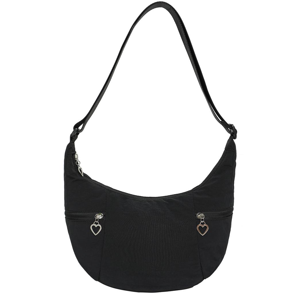 Crossbody Bag, Women's Small Bag, Casual Crescent-shaped Bag, Water-resistant Dumpling Bag